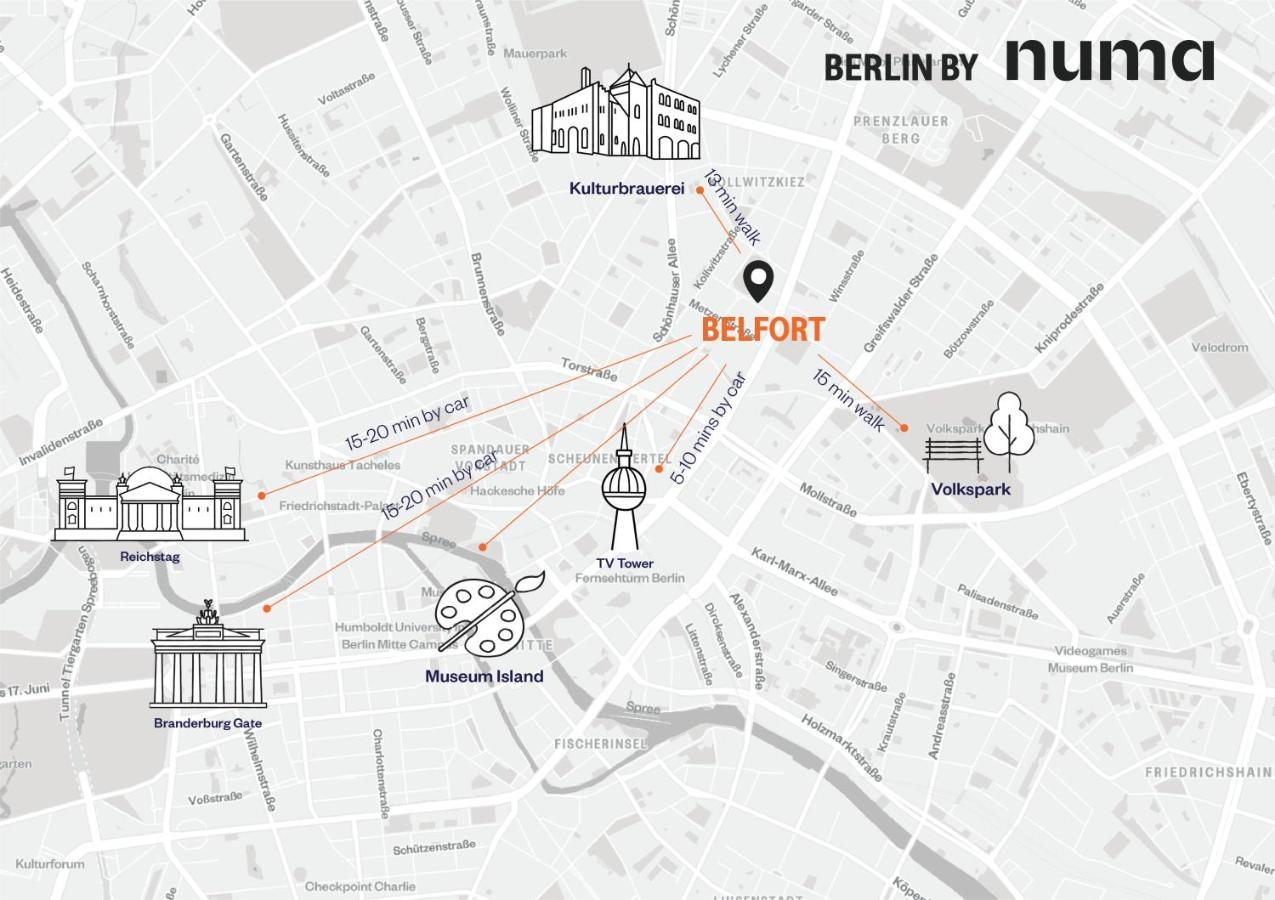 Numa Berlin Belfort Kültér fotó